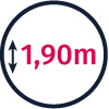 Parking hoogte 1.90m Parijs