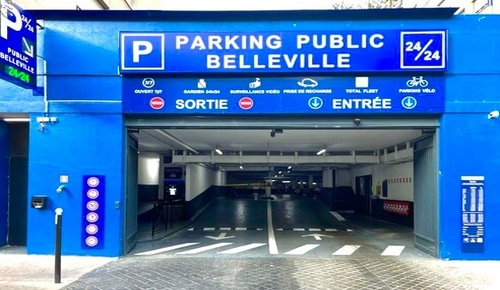 Parkeergarage  Belleville